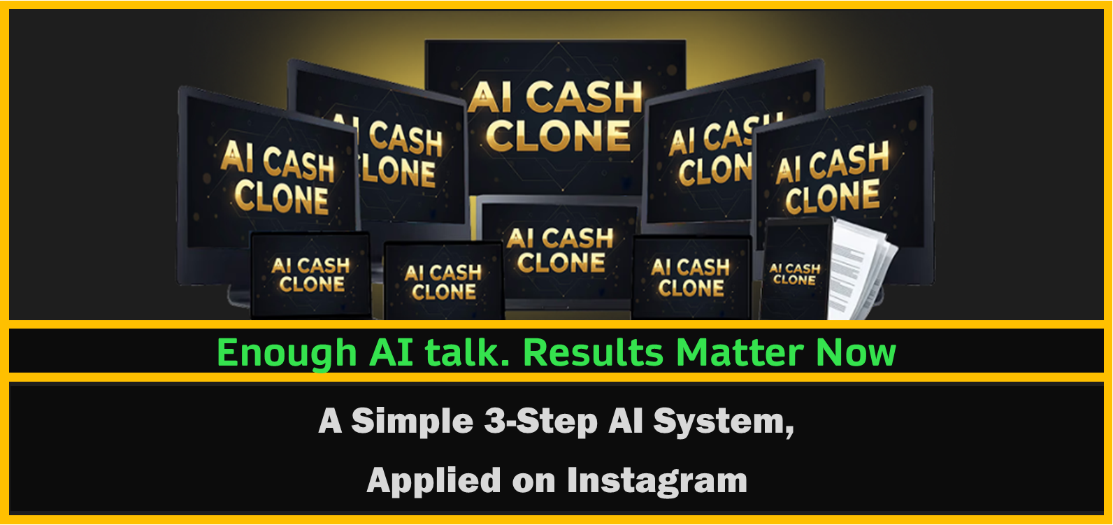 AI Cash System Landing Page